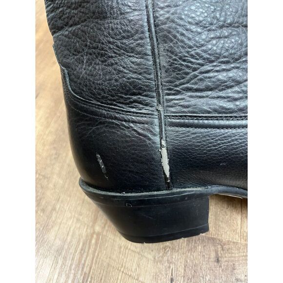 Ariat Sedona Men\'s 9.5D Black Leather Boots Western Cowboy Stitch Pattern 34601 main image 12